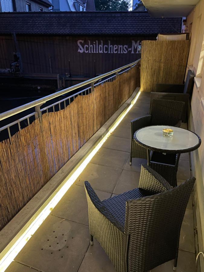 Ferienwohnung Blickfang - Modernes Apartment Direkt In Der Altstadt Von Erfurt Mit Balkon - Beste Lage Und Aussicht Buitenkant foto
