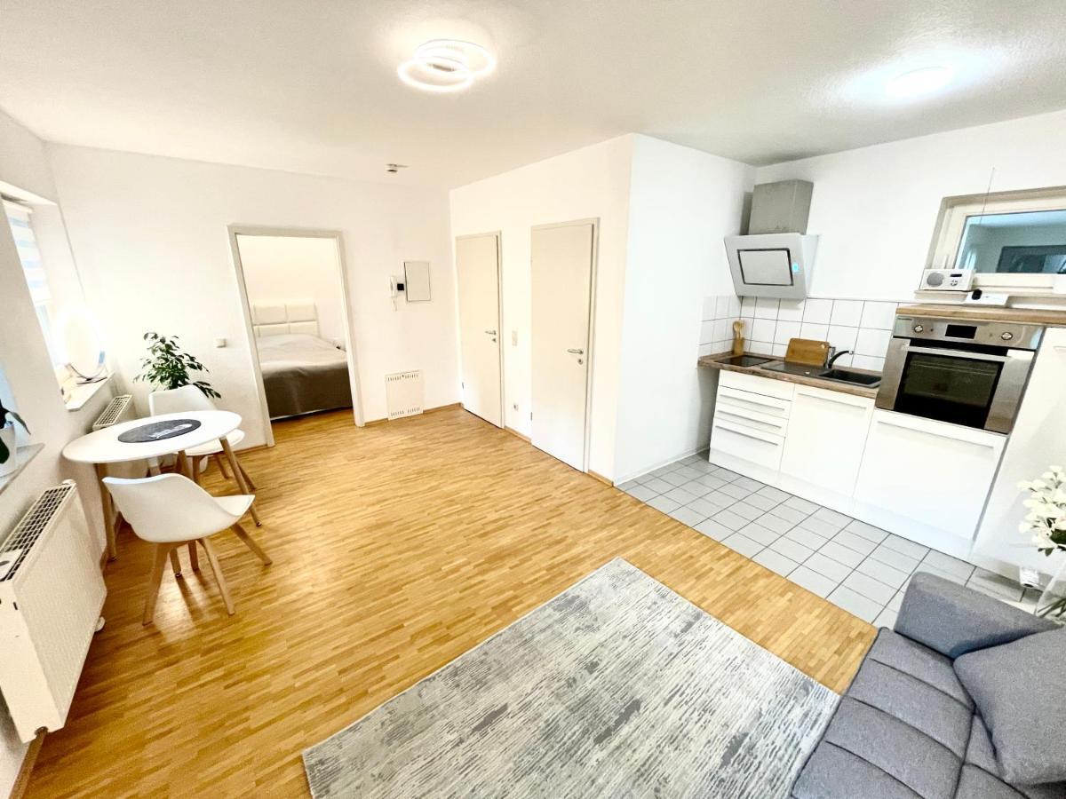 Ferienwohnung Blickfang - Modernes Apartment Direkt In Der Altstadt Von Erfurt Mit Balkon - Beste Lage Und Aussicht Buitenkant foto