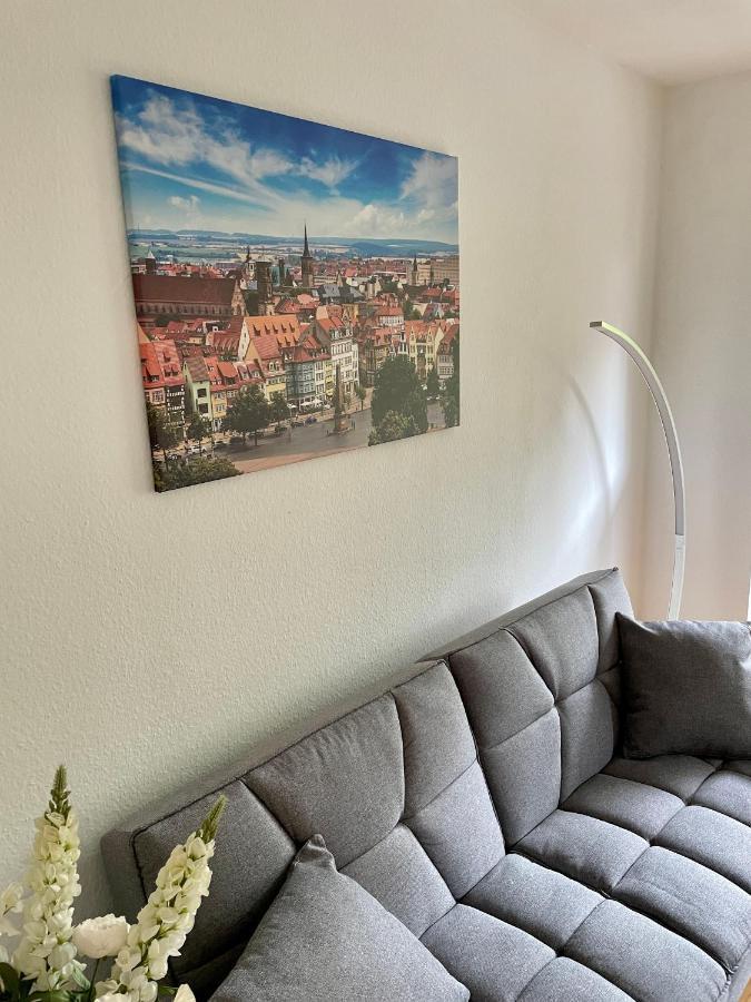Ferienwohnung Blickfang - Modernes Apartment Direkt In Der Altstadt Von Erfurt Mit Balkon - Beste Lage Und Aussicht Buitenkant foto